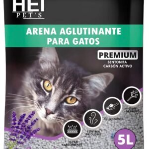 Arena sanitaria premium para gatos